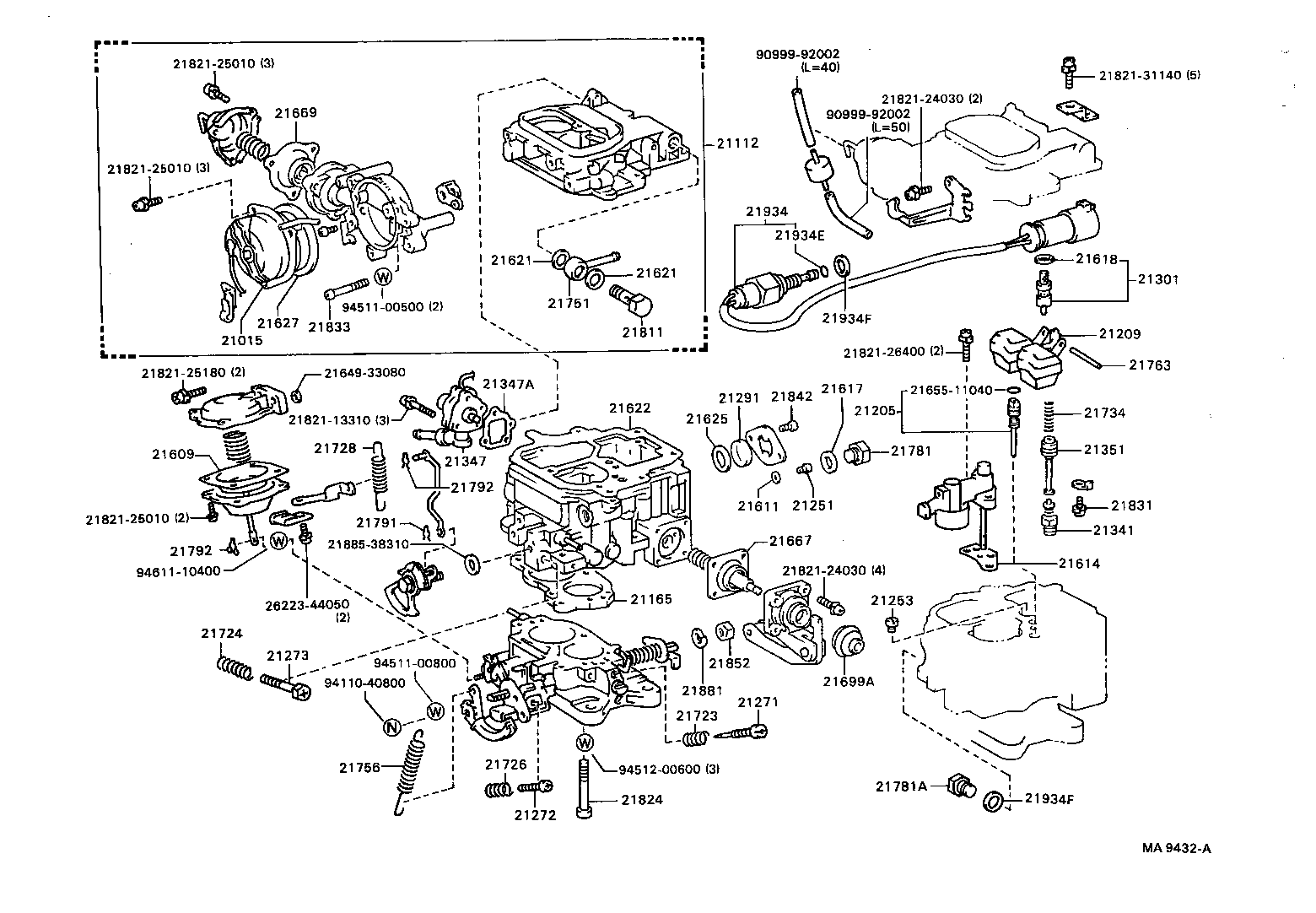 21271-35010 SCREW, IDLE ADJUSTING product image