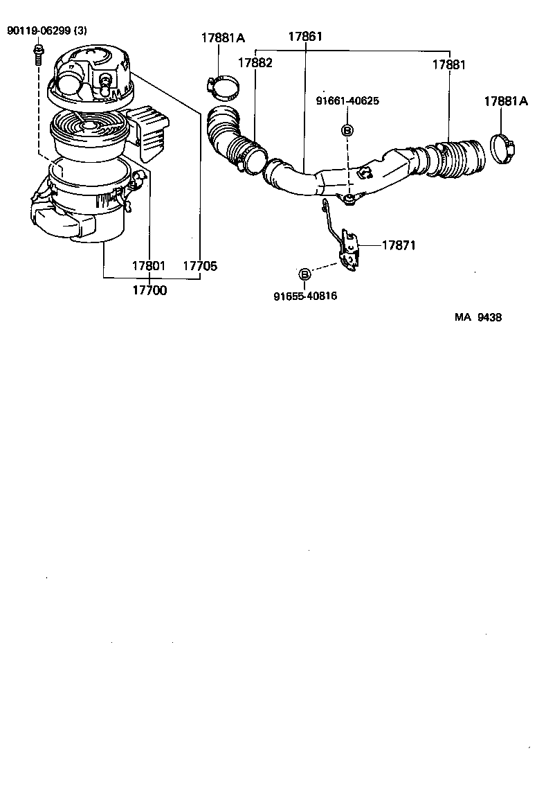 17943-11010 PROTECTOR, INTERCOOLER product image