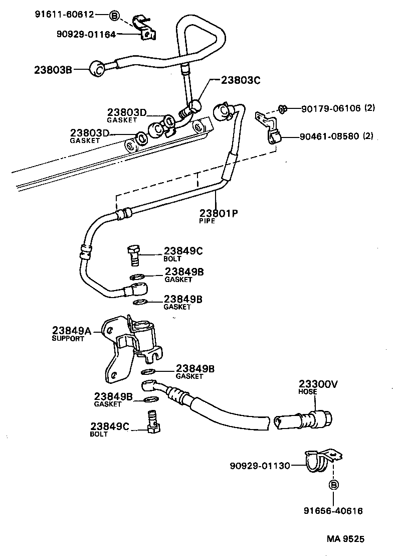 23209-70050 INJECTOR ASSY, FUEL product image