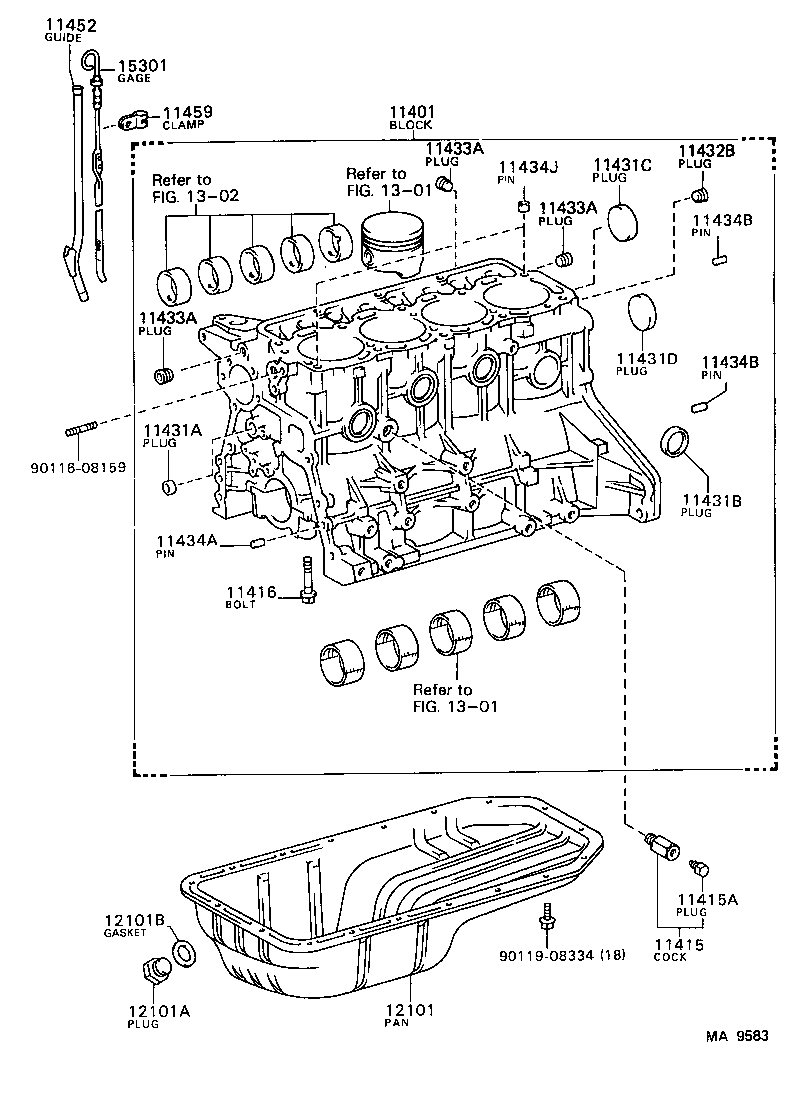 12101-64030 PAN SUB-ASSY, OIL product image