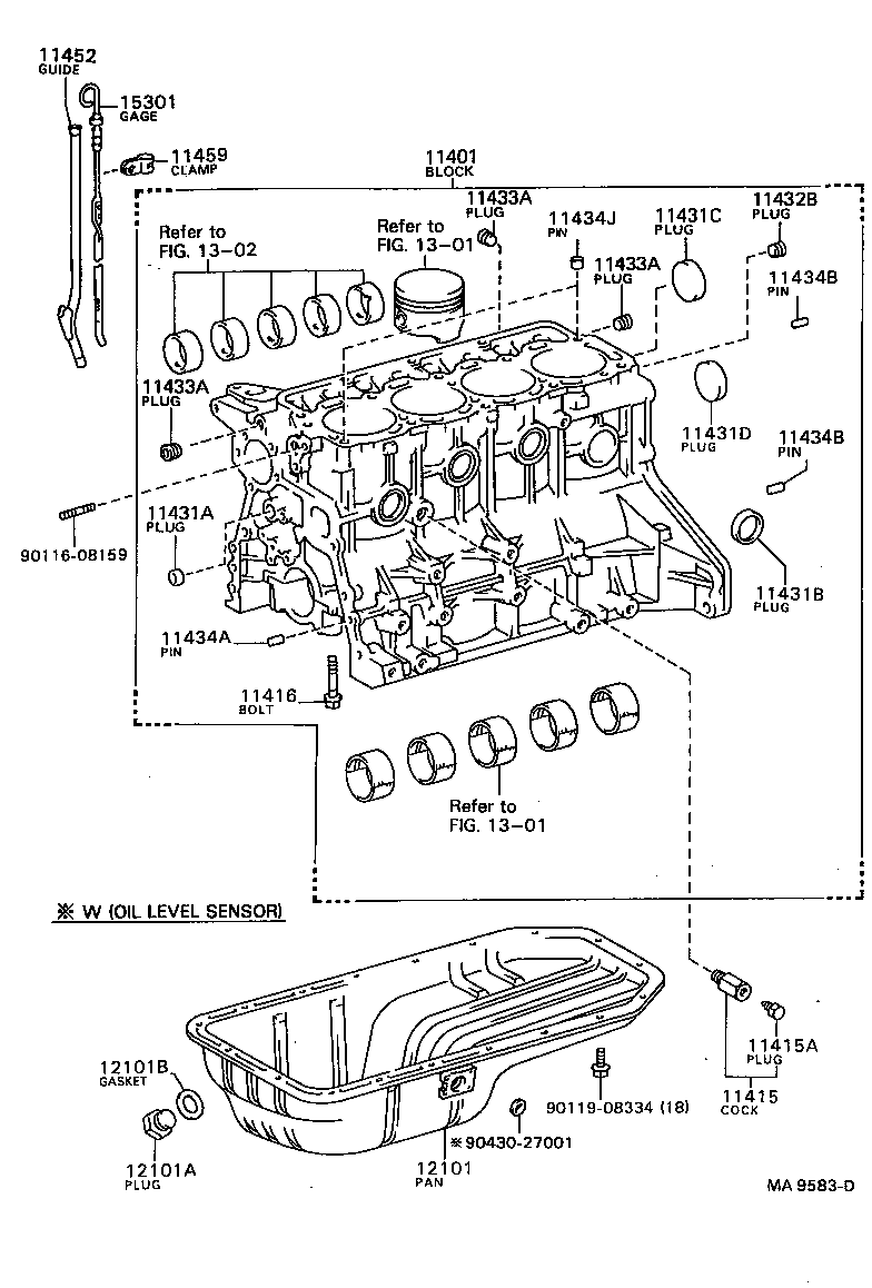 12101-64080 PAN SUB-ASSY, OIL product image
