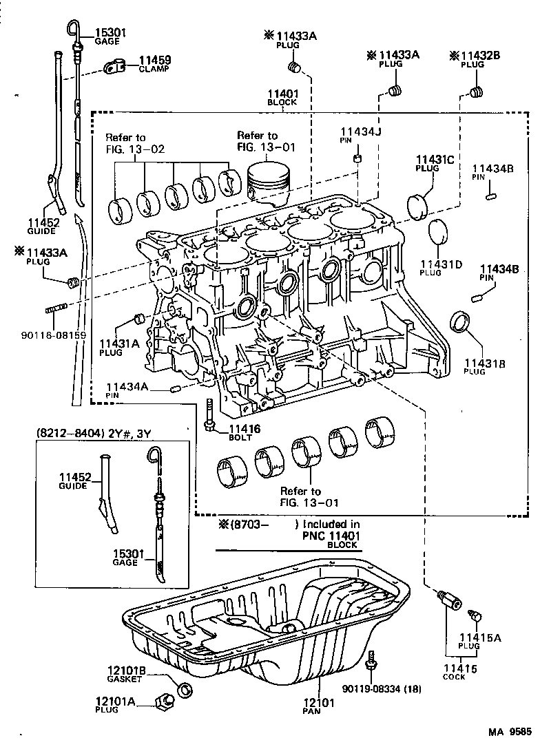 12101-54080 PAN SUB-ASSY, OIL product image