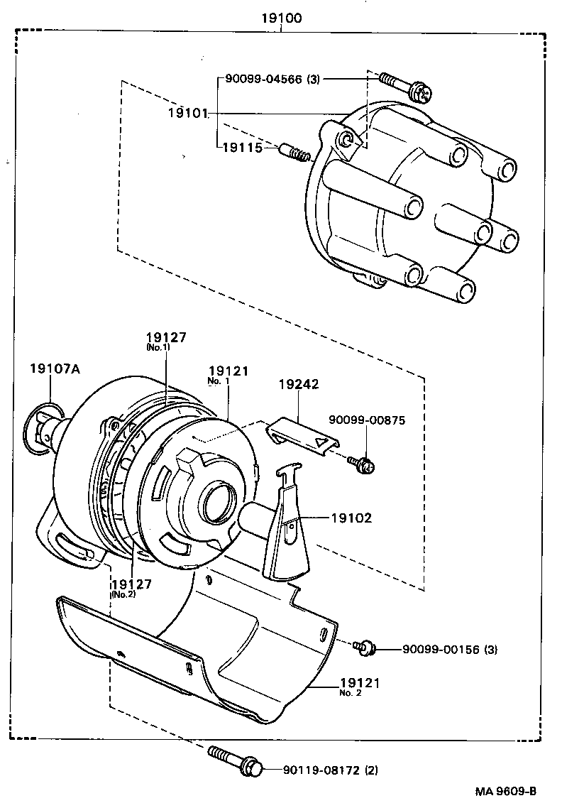 19127-62010 PACKING, DUST PROOF product image