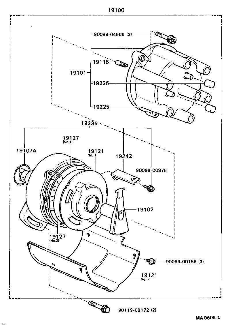 19235-62010 HOUSING, DISTRIBUTOR product image