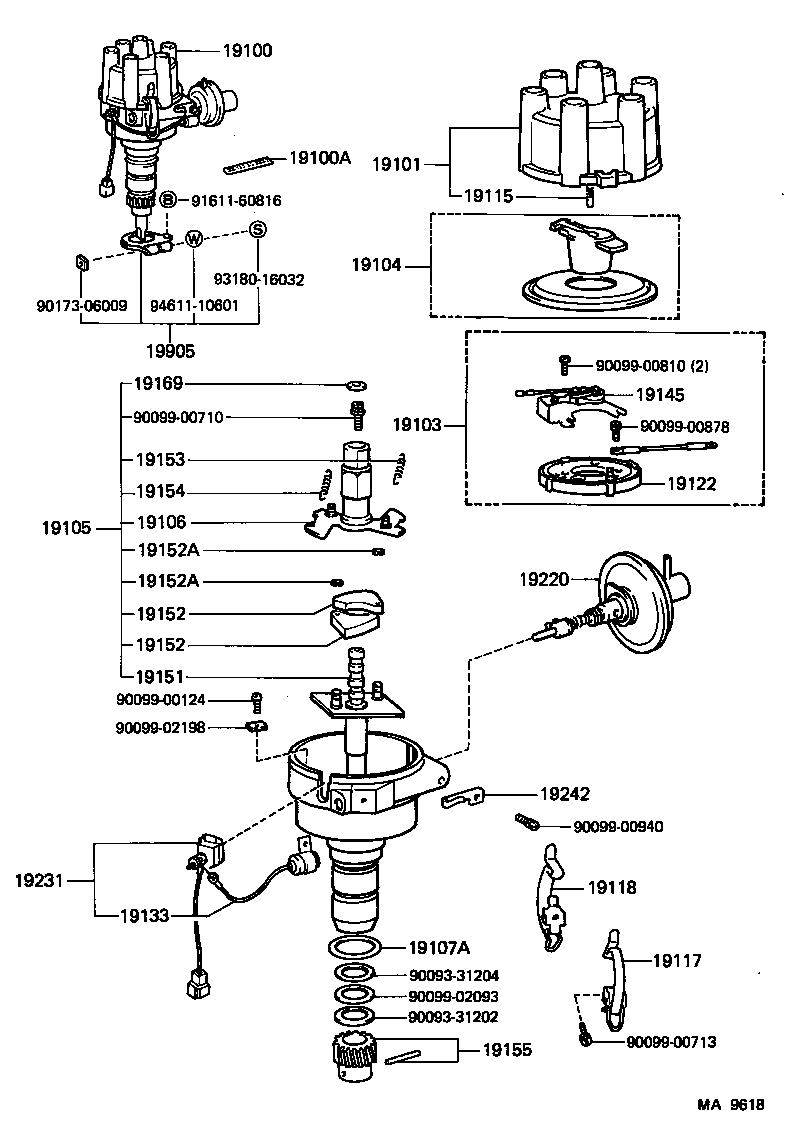 19154-61120 SPRING, GOVERNOR, B product image