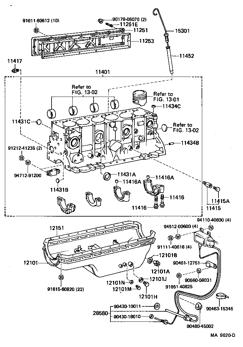 12101-61040 PAN SUB-ASSY, OIL product image