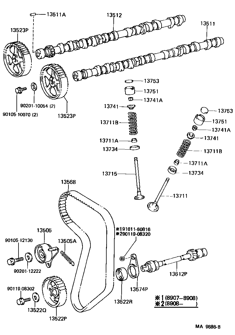 13715-70060 VALVE, EXHAUST product image