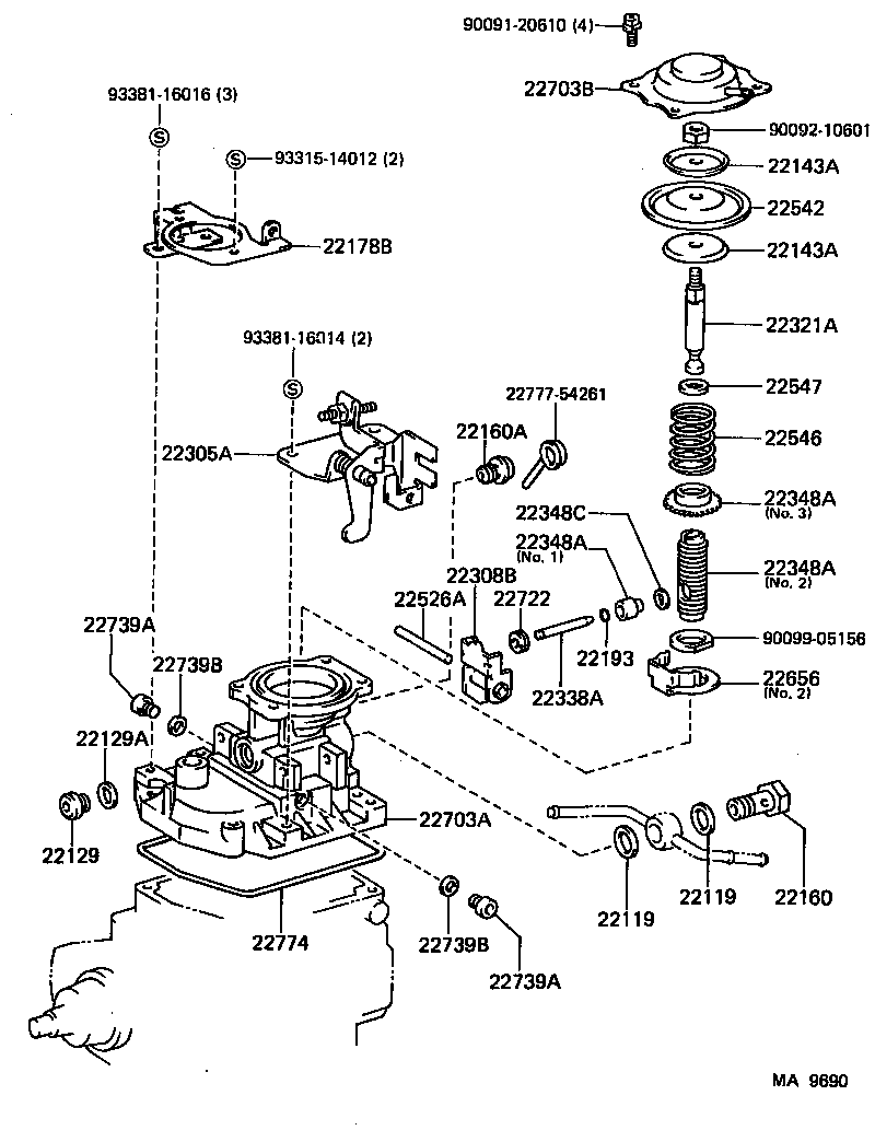 22105-58400 ELEMENT SUB-ASSY, INJECTION PUMP product image