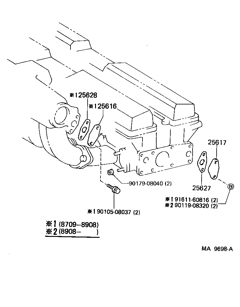 25870-41020 MODULATOR ASSY, EGR VACUUM product image