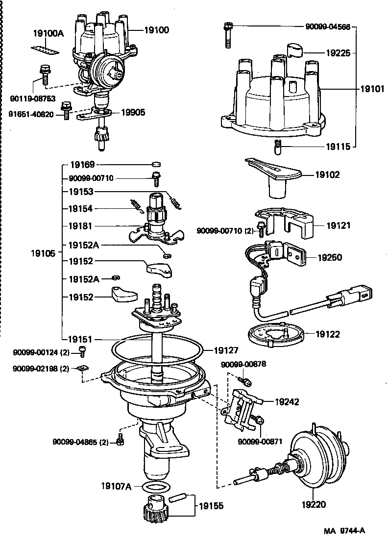 19250-70200 GENERATOR ASSY, SIGNAL product image
