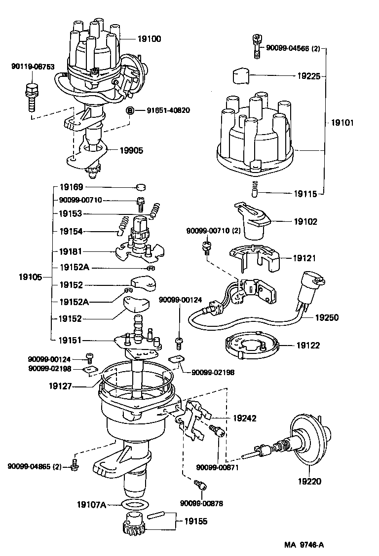 19235-71020 HOUSING, DISTRIBUTOR product image