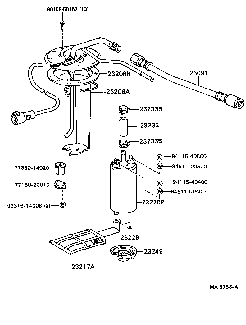 22210-74201 BODY ASSY, THROTTLE product image