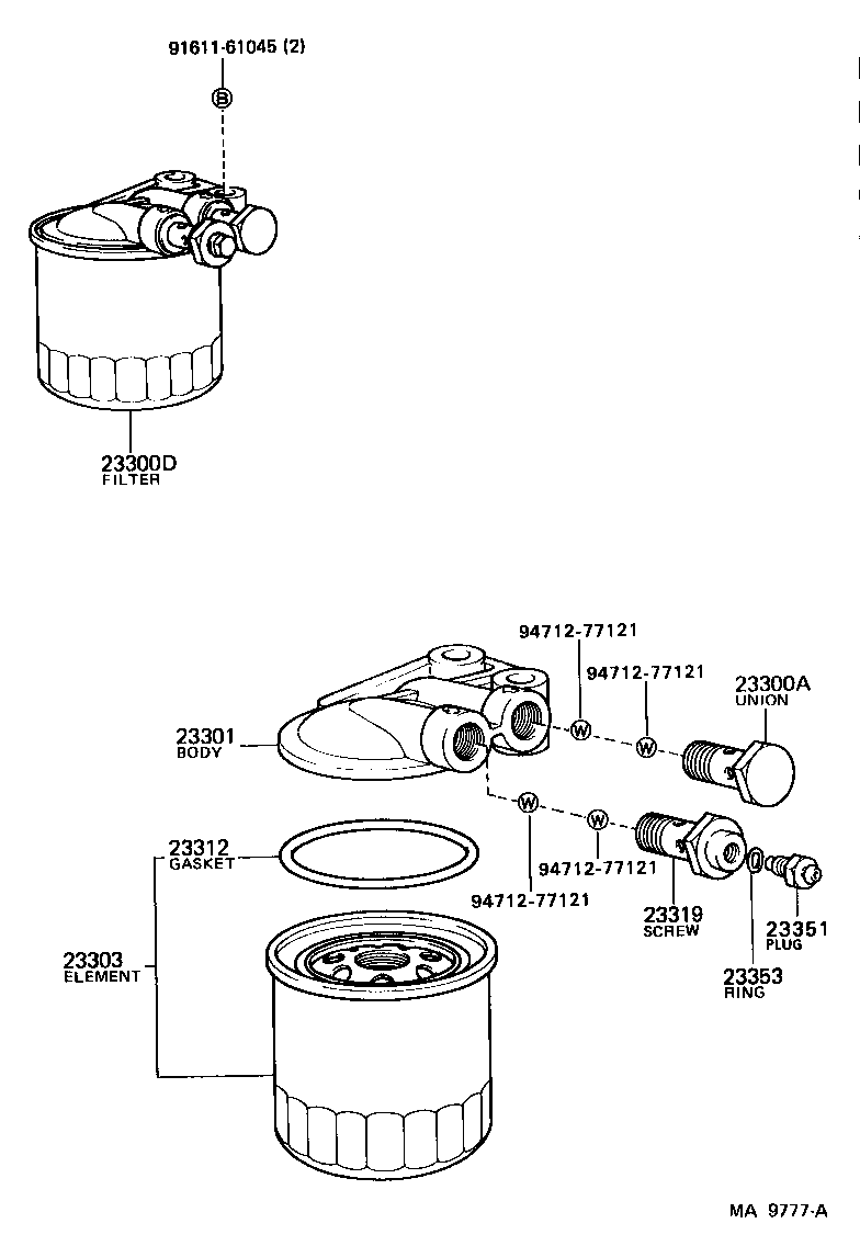 23921-58020 SUPPORT, FUEL FILTER product image