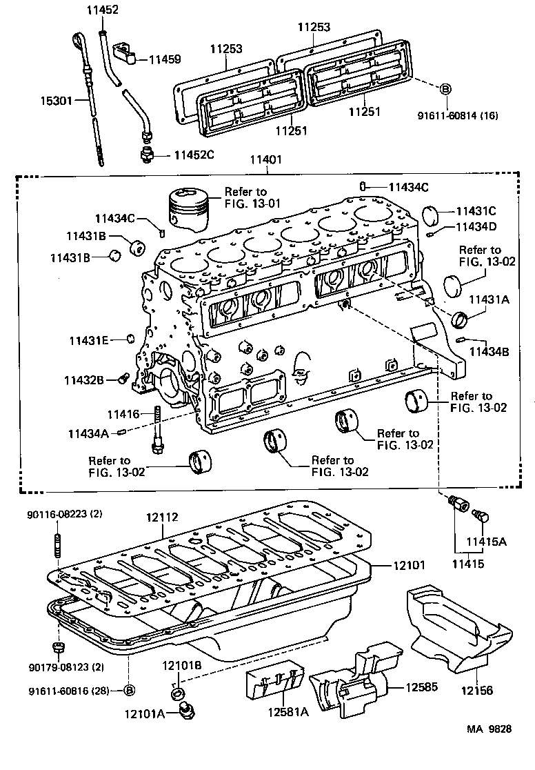 12101-61040 PAN SUB-ASSY, OIL product image