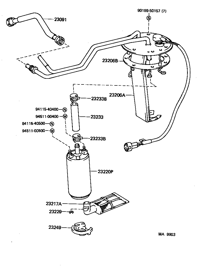 22271-61010 GASKET, THROTTLE BODY product image