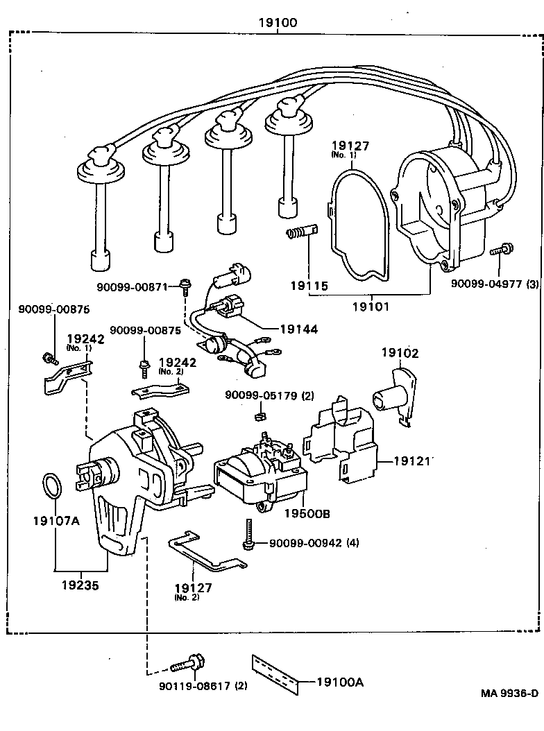19127-62010 PACKING, DUST PROOF product image