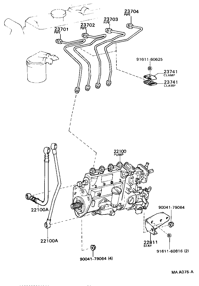 22100-58800 PUMP ASSY, INJECTION OR SUPPLY product image