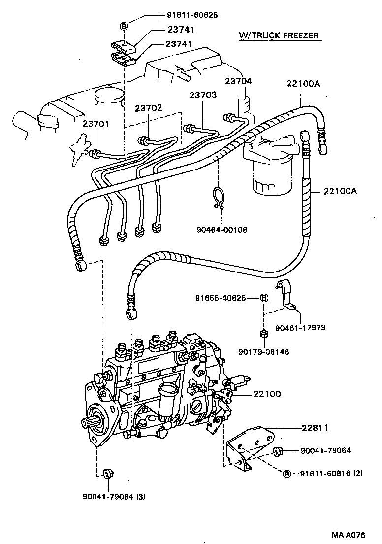 22100-56201 PUMP ASSY, INJECTION OR SUPPLY product image
