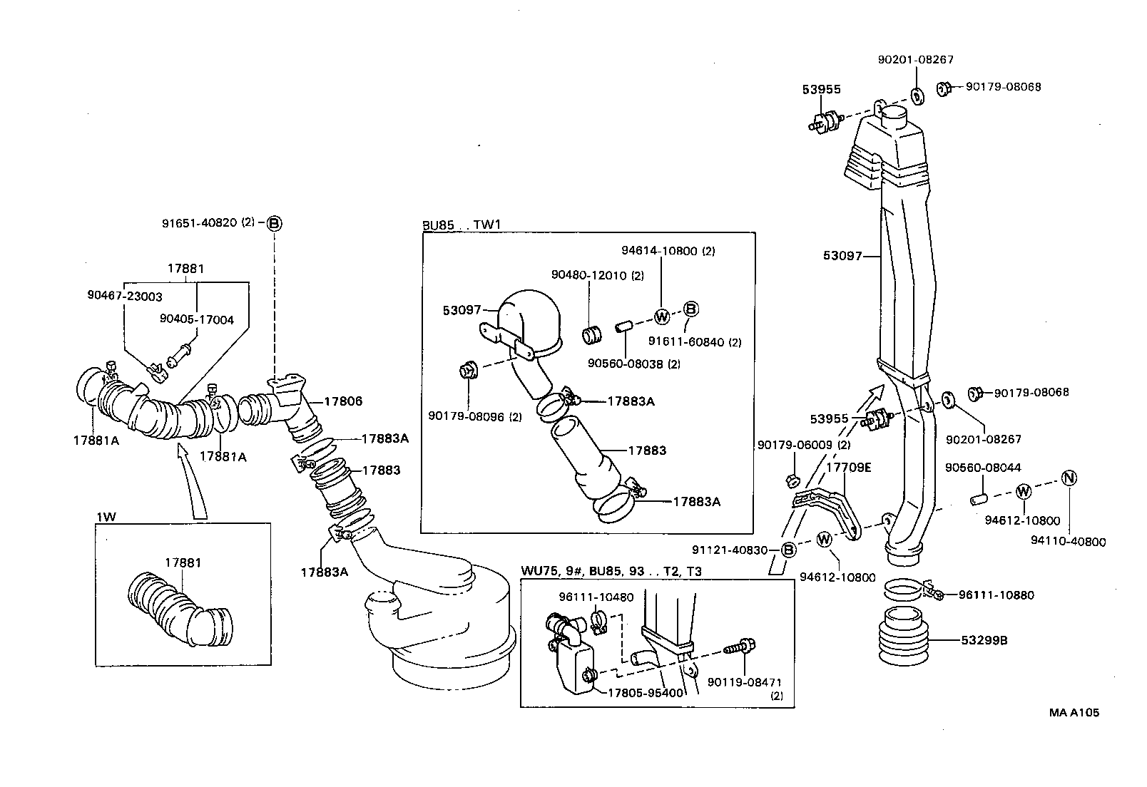 17700-73210 CLEANER ASSY, AIR product image