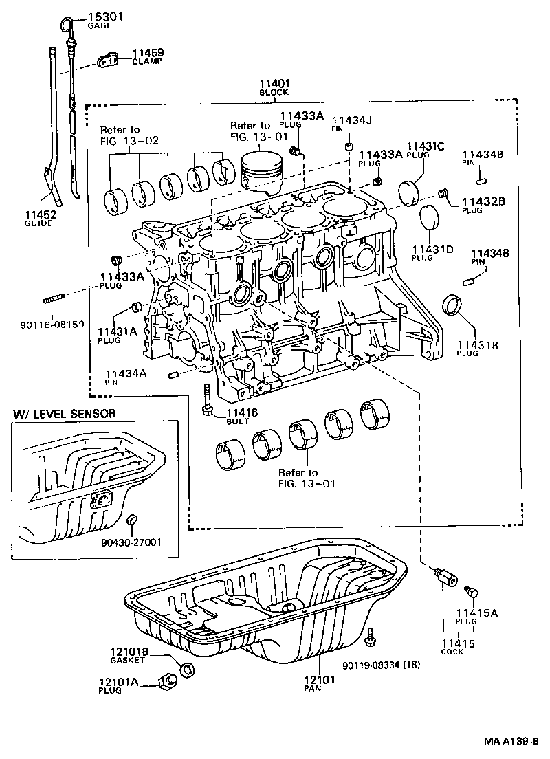12111-78020 PAN SUB-ASSY, OIL product image