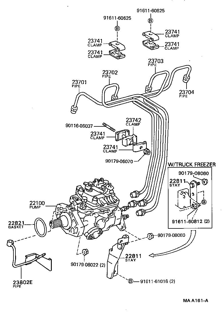 22100-56201 PUMP ASSY, INJECTION OR SUPPLY product image
