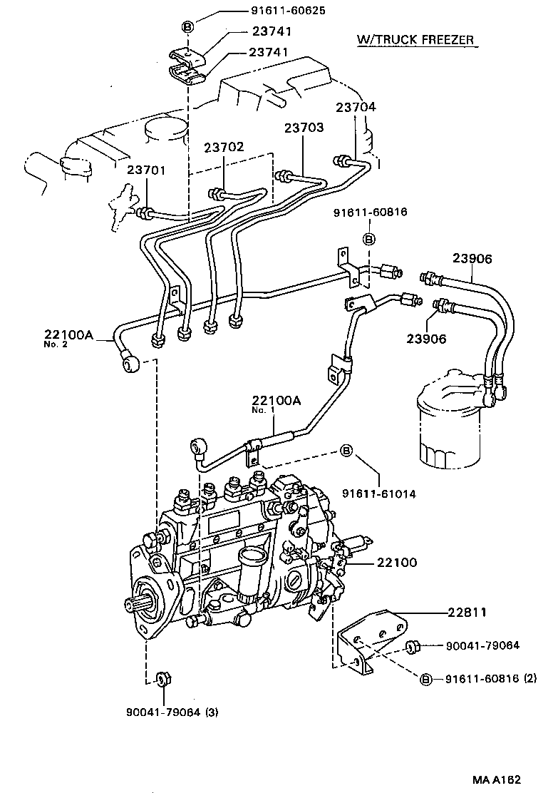 22100-56201 PUMP ASSY, INJECTION OR SUPPLY product image