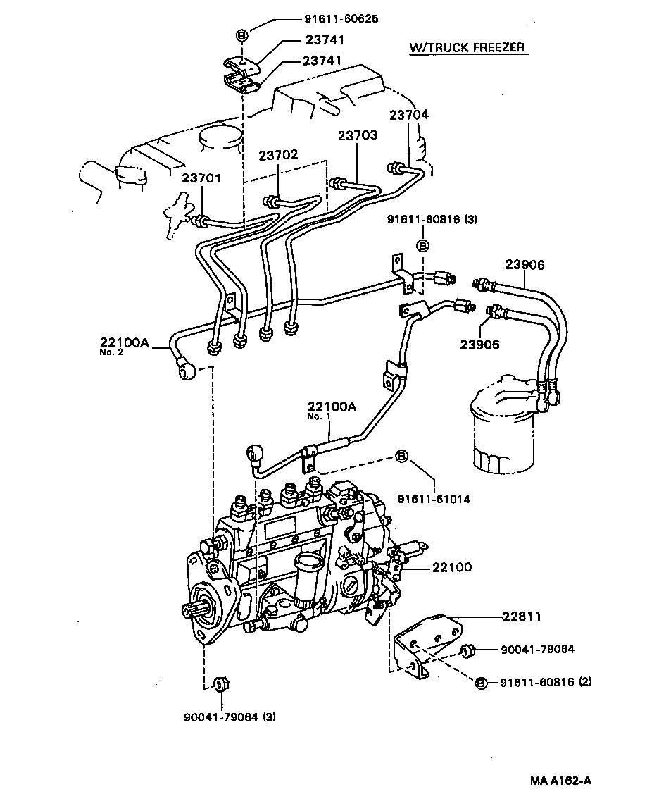22100-58800 PUMP ASSY, INJECTION OR SUPPLY product image