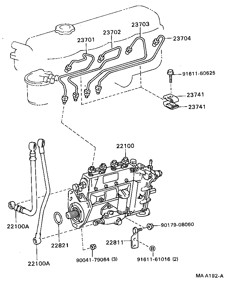 22100-56211 PUMP ASSY, INJECTION OR SUPPLY product image