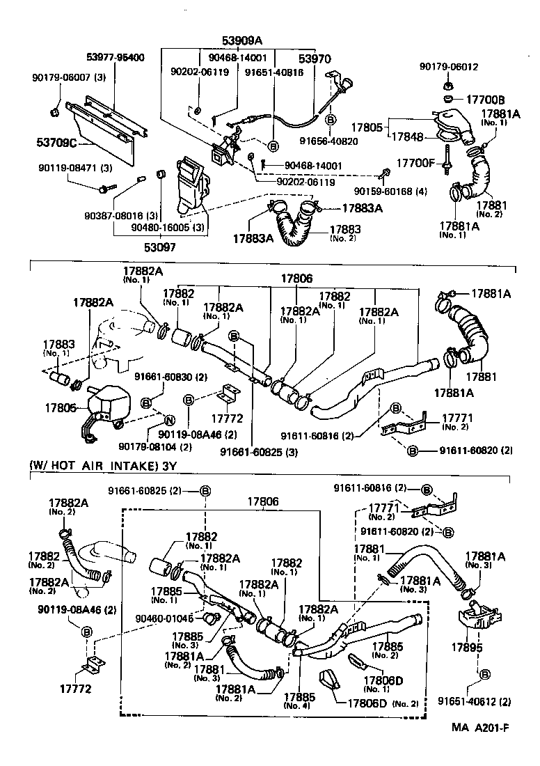 17700-54550 CLEANER ASSY, AIR product image