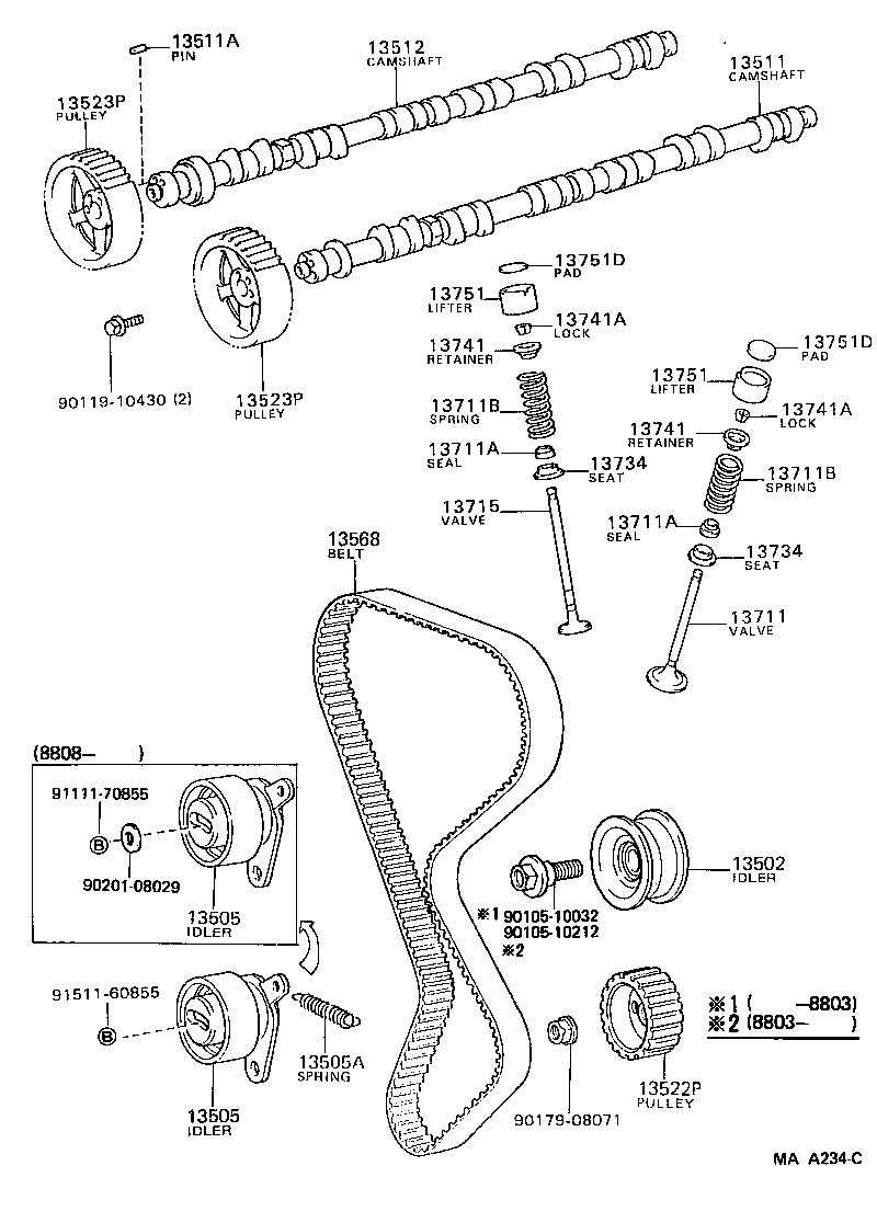 13715-70060 VALVE, EXHAUST product image