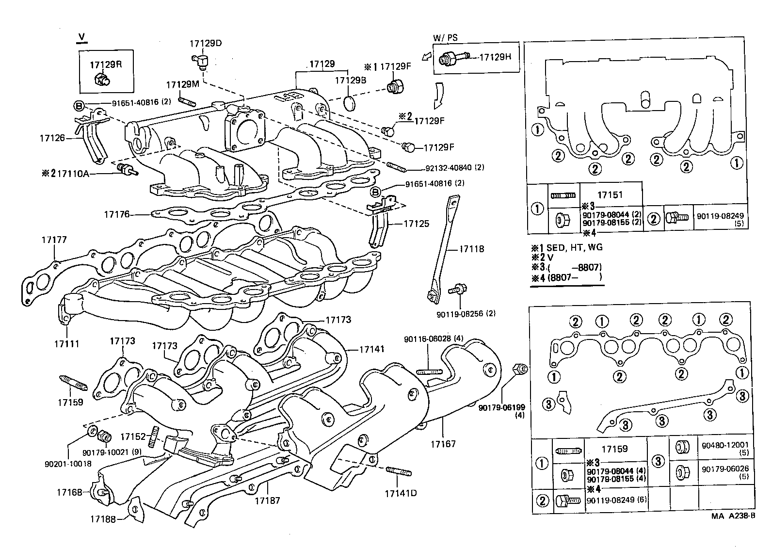 17139-70040 STAY, MANIFOLD, NO.2 product image