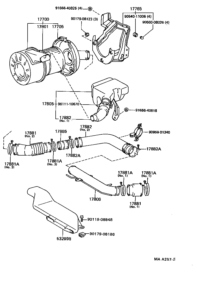 17705-50020 CAP SUB-ASSY, AIR CLEANER product image