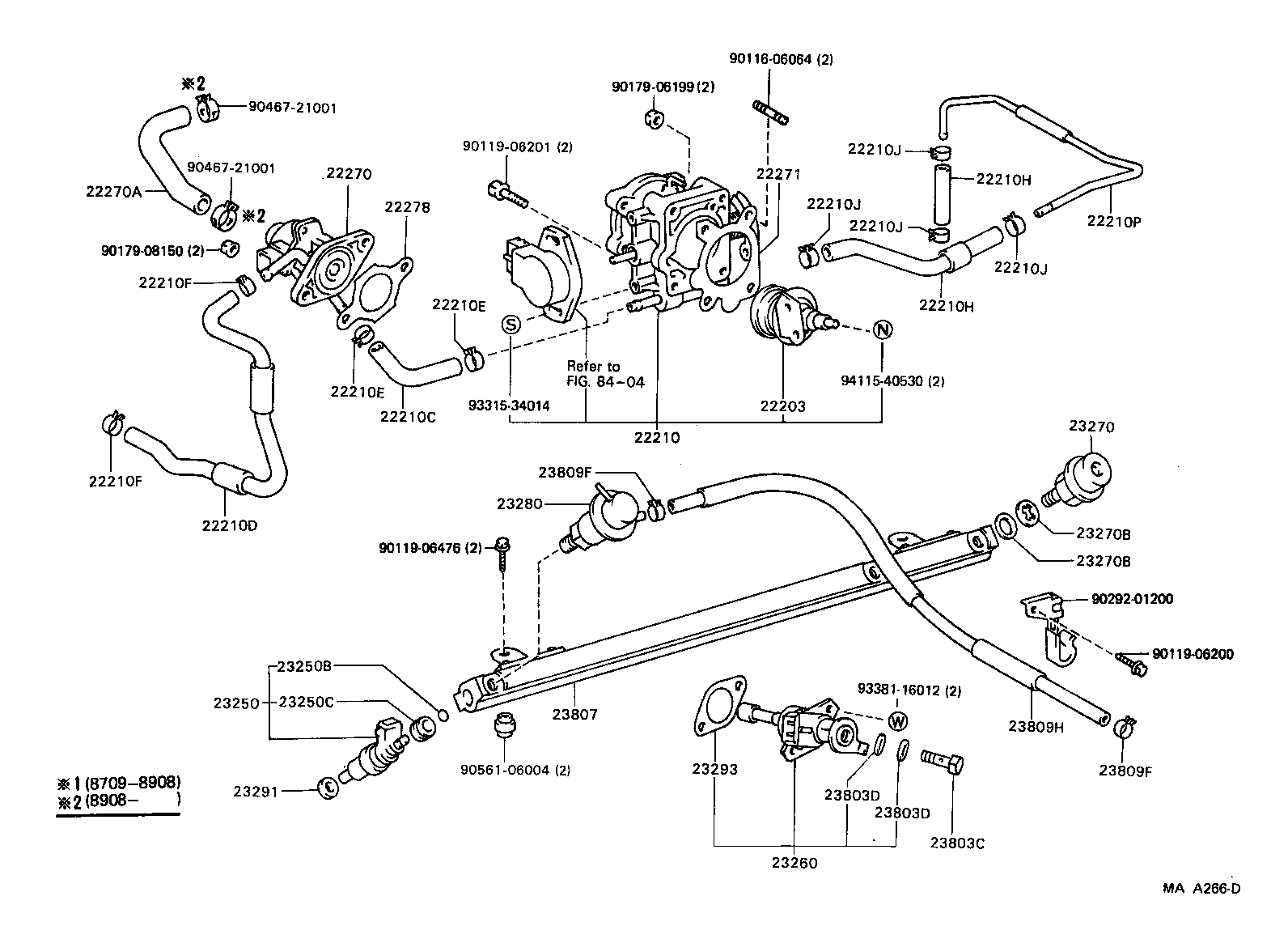 22210-46070 BODY ASSY, THROTTLE product image