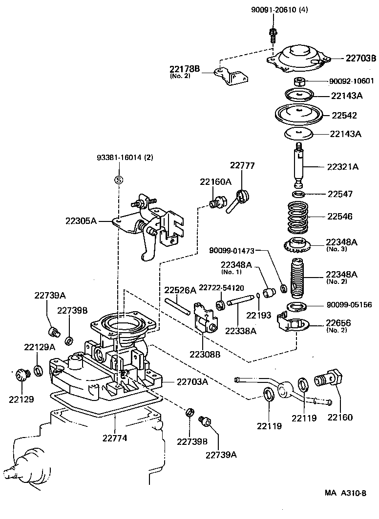 22178-54671 BRACKET(FOR INJECTION PUMP ASSY) product image