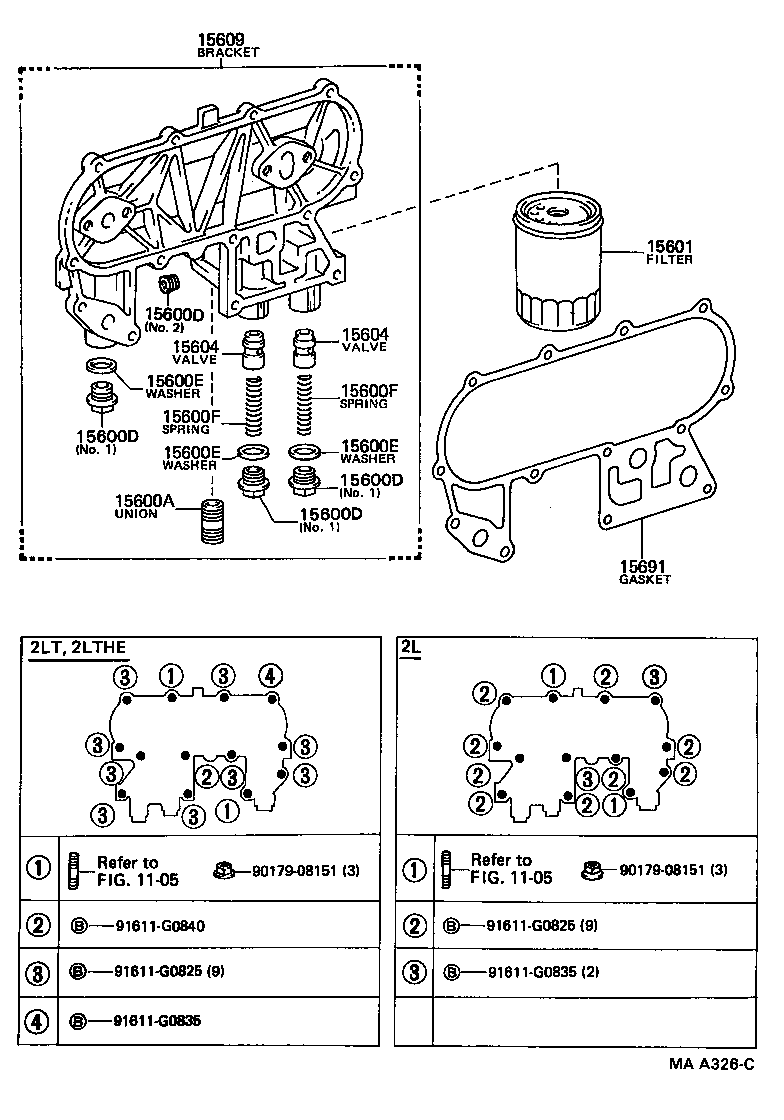 90301-01002 GASKET, OIL FILTER product image
