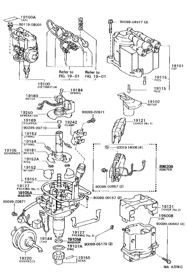 19250-70200 GENERATOR ASSY, SIGNAL product image