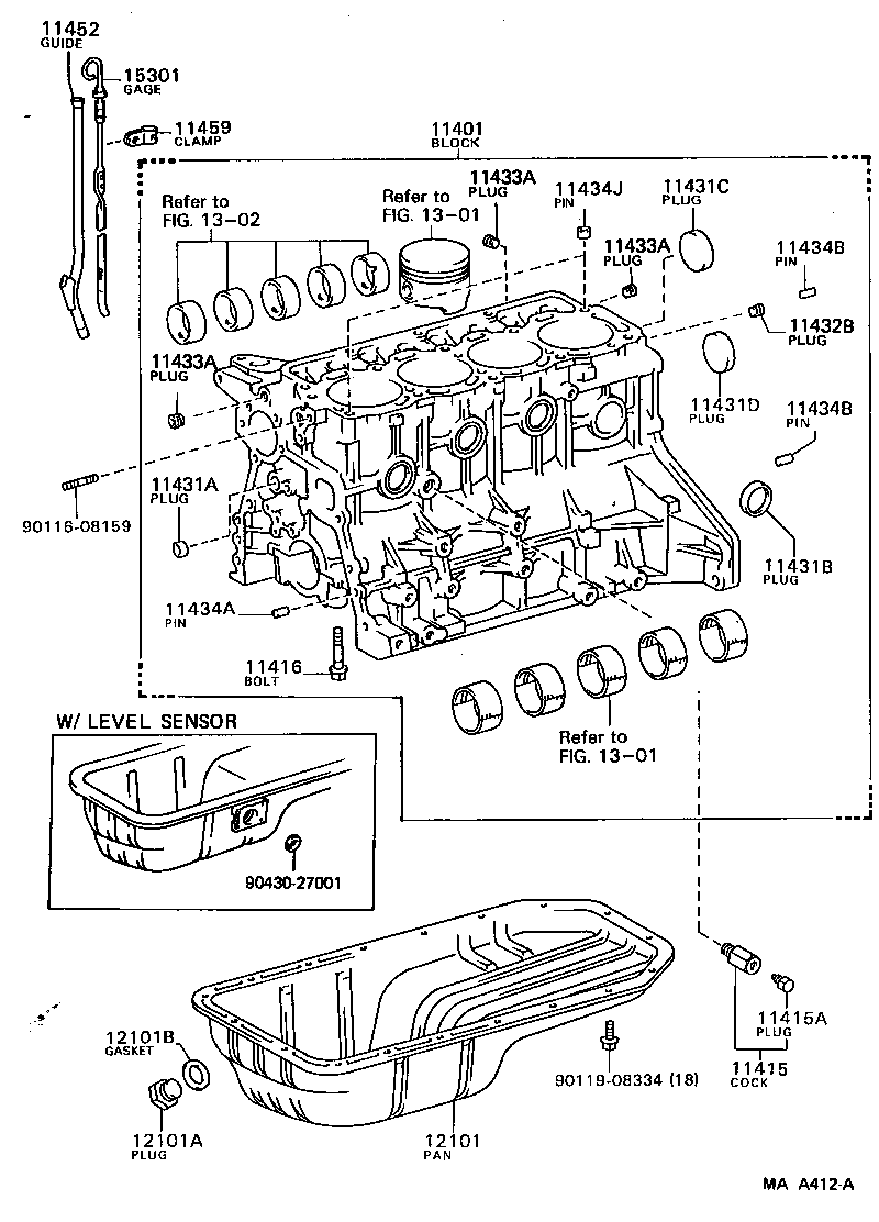 12101-54222 PAN SUB-ASSY, OIL product image