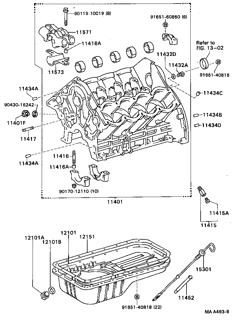 15301-52011 GAGE SUB-ASSY, OIL LEVEL product image