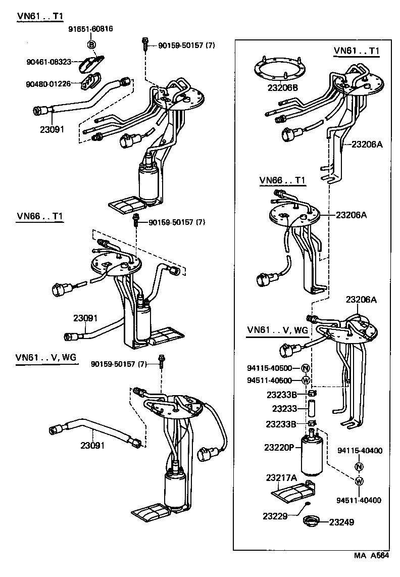 22271-65010 GASKET, THROTTLE BODY product image