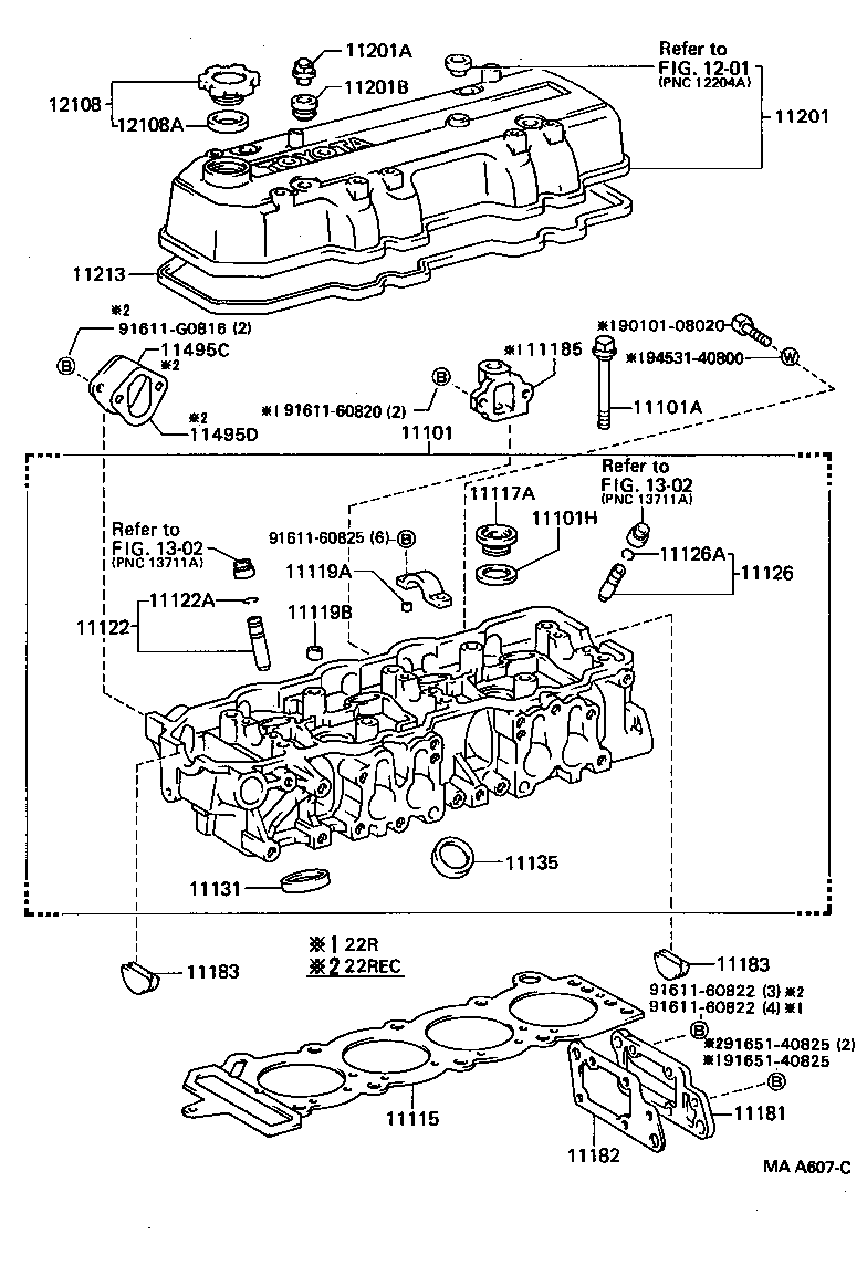 11496-35010 GASKET(FOR CYLINDER HEAD) product image