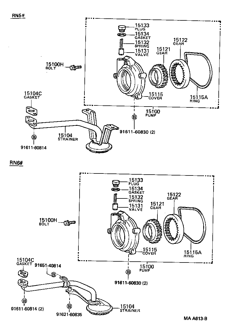 15104-71010 STRAINER SUB-ASSY, OIL product image