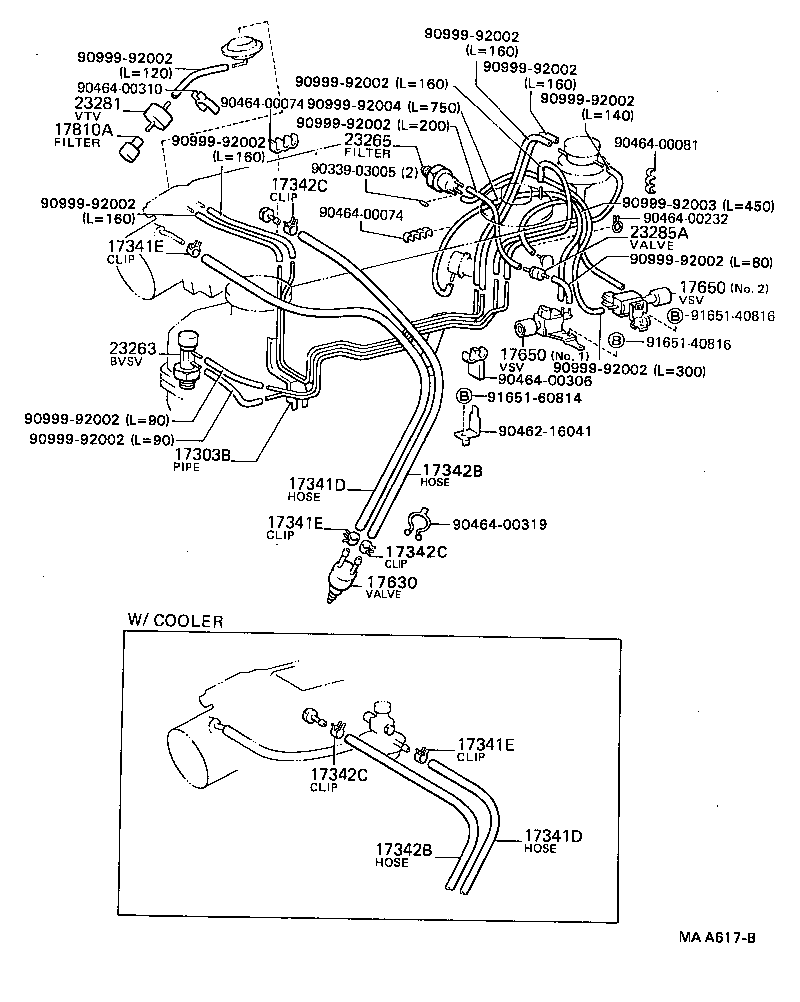 17300-73020 VALVE ASSY, AIR CONTROL product image