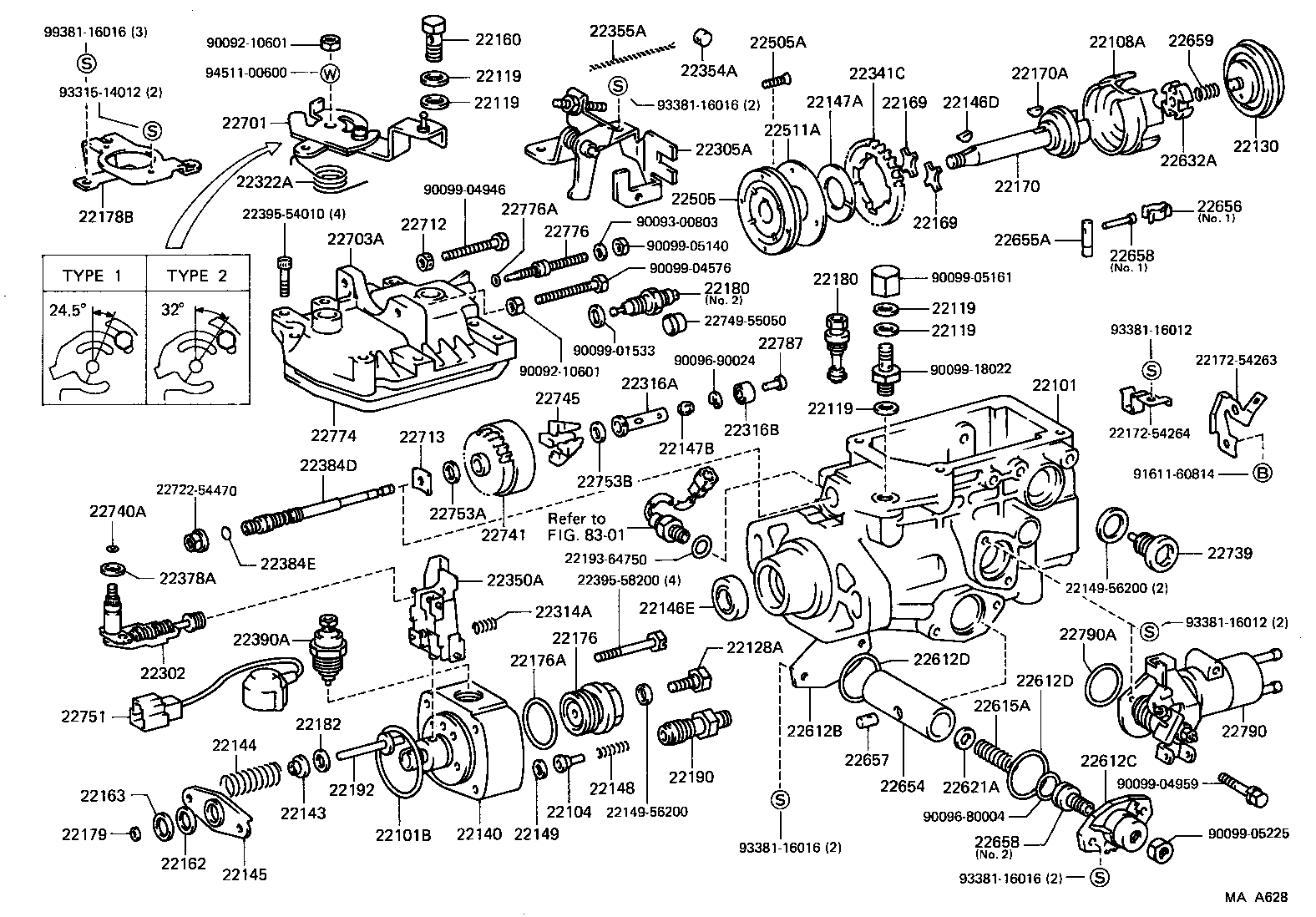 22178-54620 BRACKET(FOR INJECTION PUMP ASSY) product image