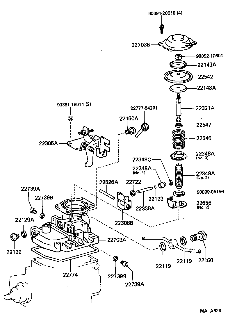 22178-54620 BRACKET(FOR INJECTION PUMP ASSY) product image
