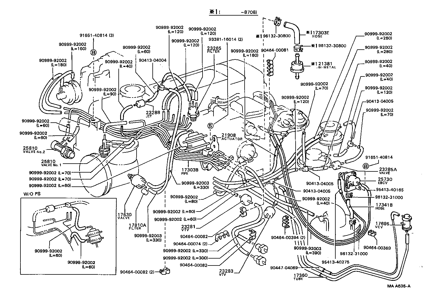 21381-71030 BIMETAL, THERMOSTATIC product image