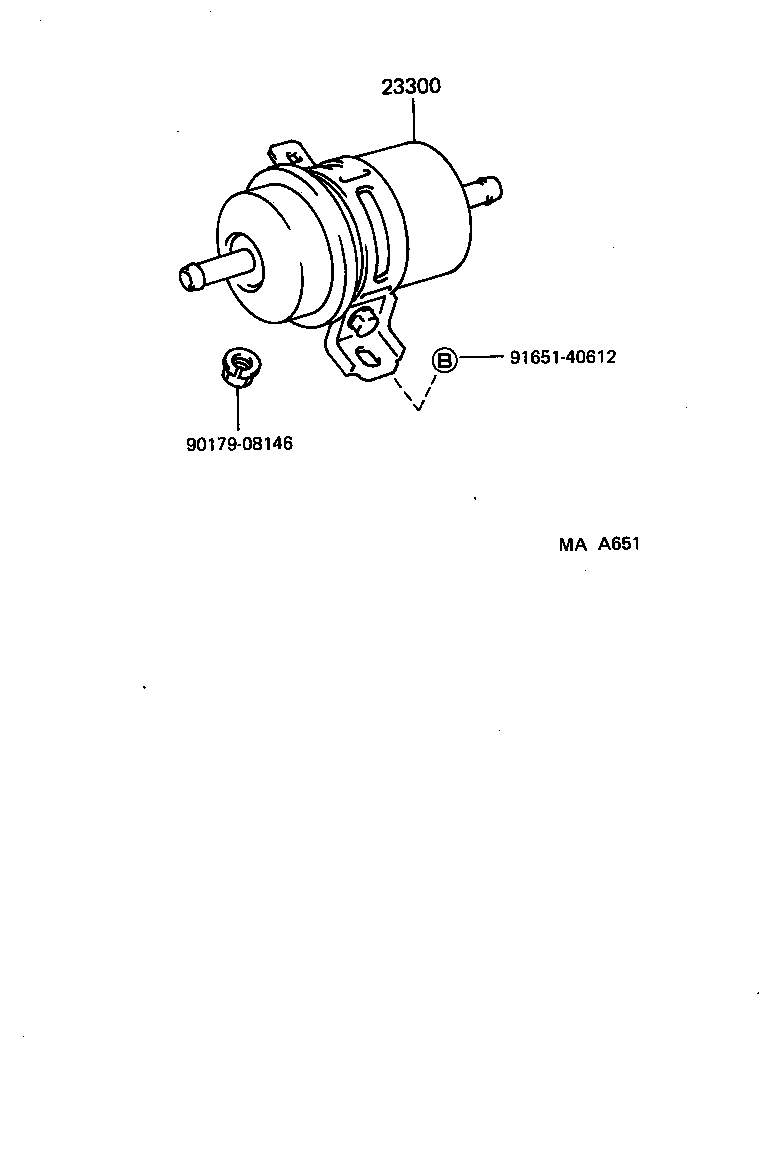 23930-58020 SEDIMENTER ASSY, FUEL product image