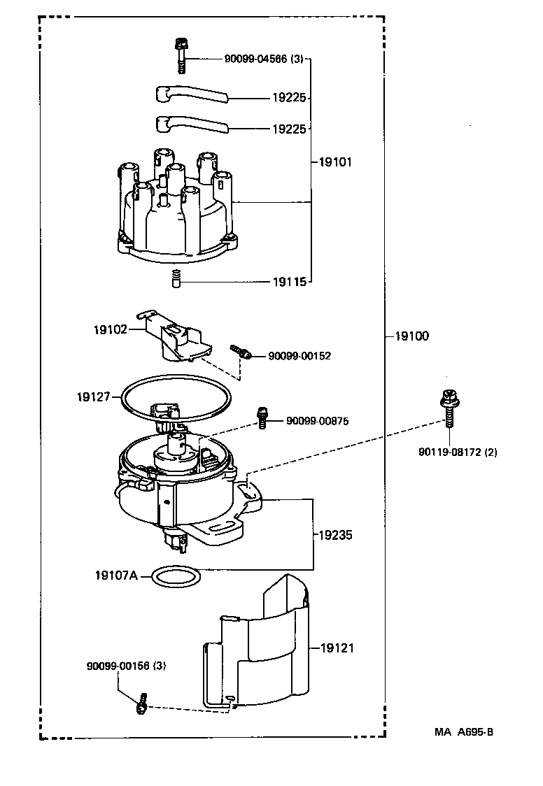 19235-62030 HOUSING, DISTRIBUTOR product image