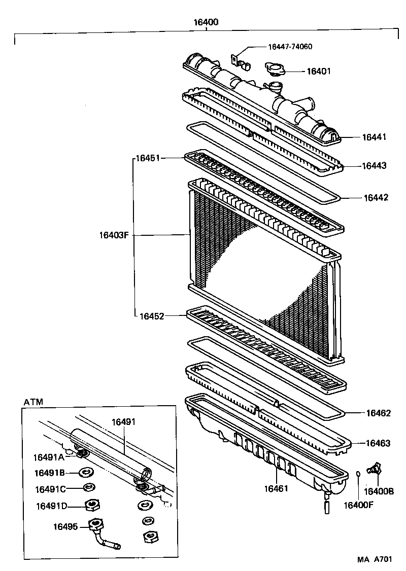 16304-88381 OUTLET, WATER product image