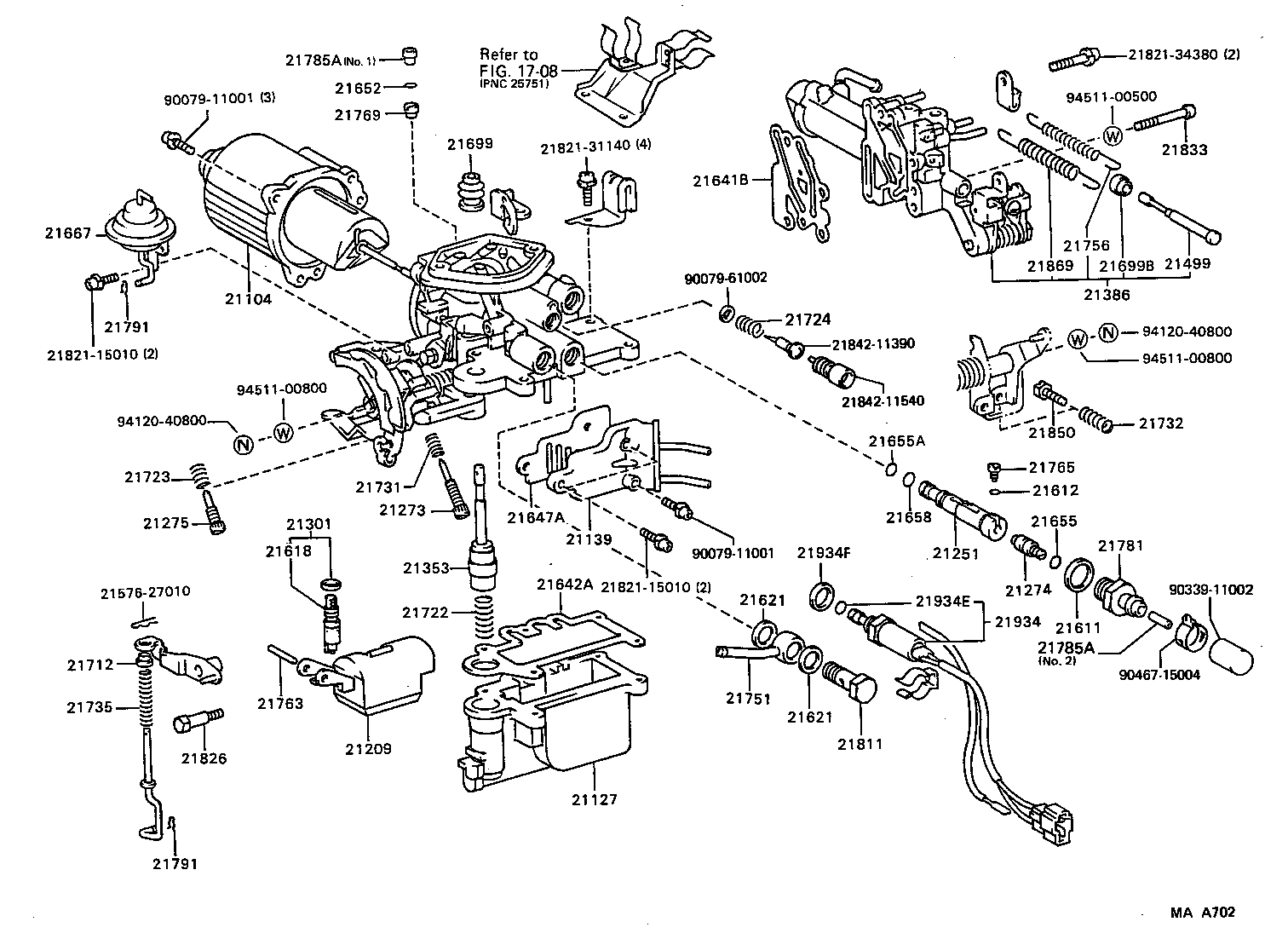 21273-11090 SCREW, THROTTLE ADJUSTING product image