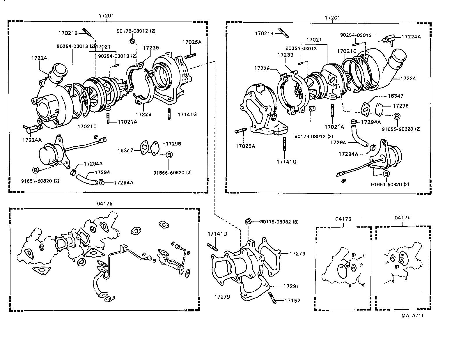 17111-88303 MANIFOLD, INTAKE product image